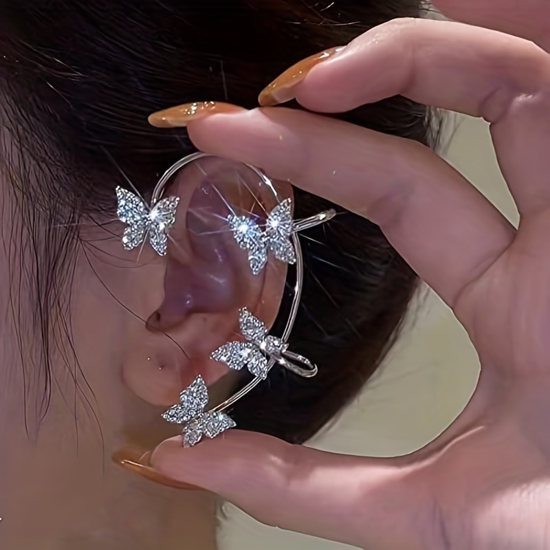 Non Piercing Tassel Earrings - Trendy Ear Cuff Earring Women Fashion  Jewelry 1pc