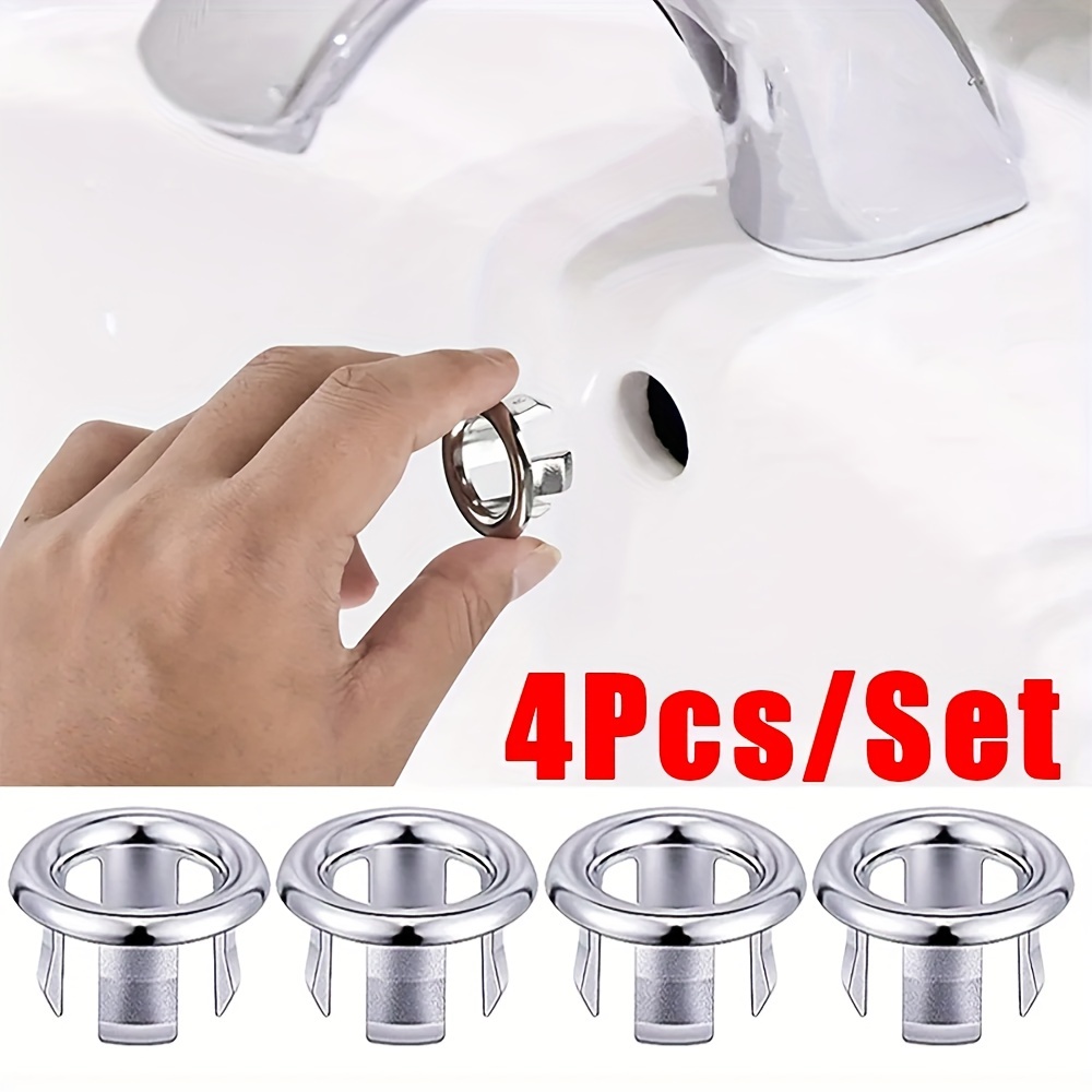 Hole Sink Cover Plug Kitchen Overflow Bathroom Ring Stopper Wash