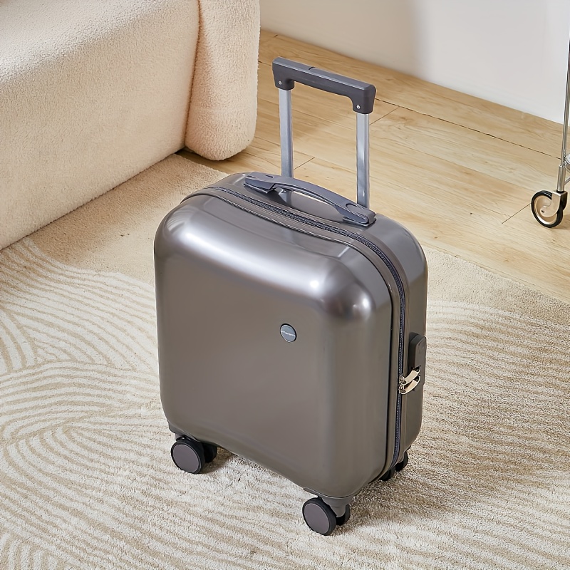 Solid Color Luggage Case Suitcase Solid Color Combination - Temu