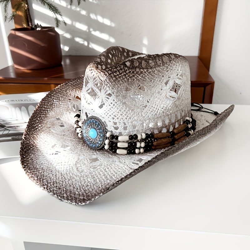 Straw Cowboy Hats for Men Women Straw Hat Womens White Straw Hats