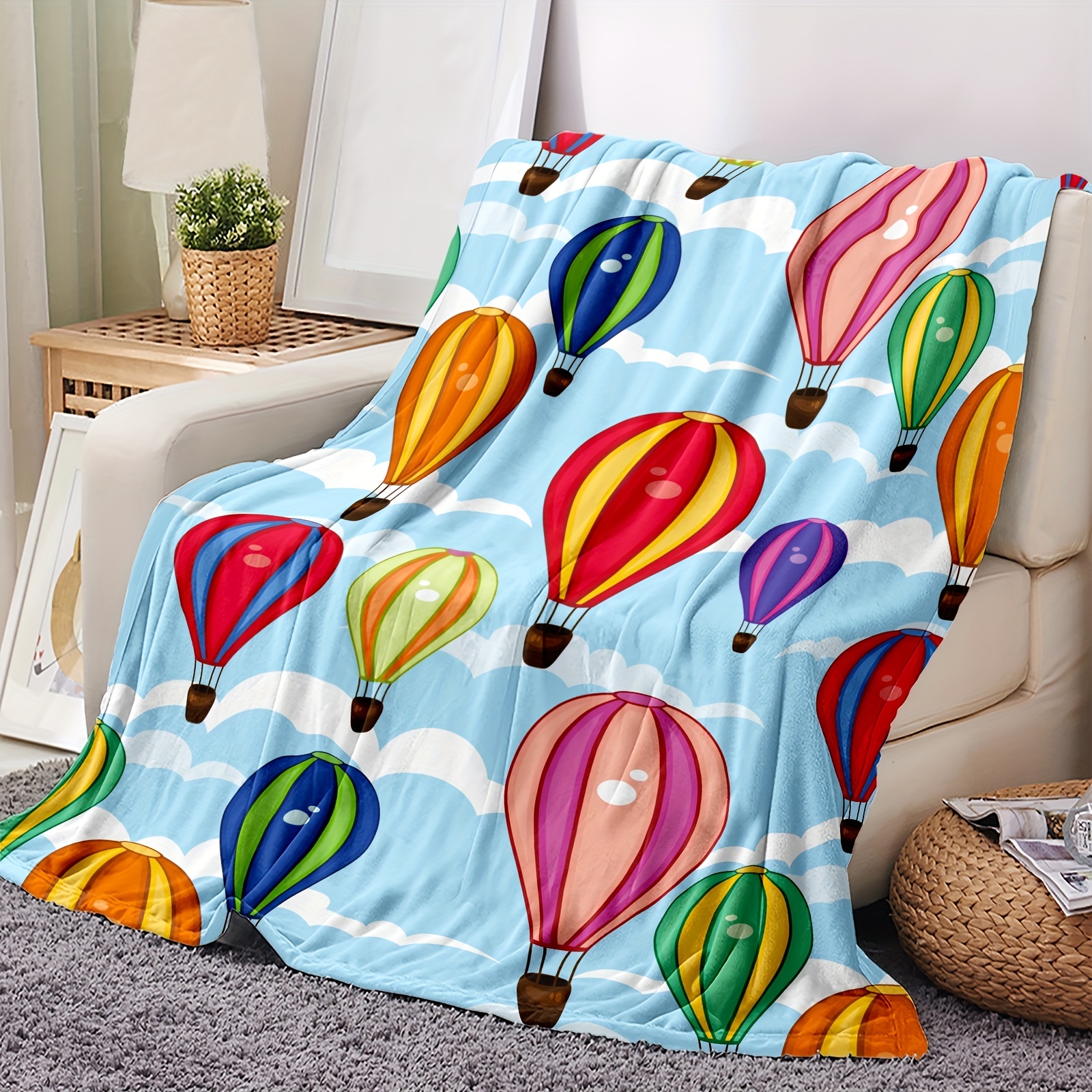 Hot air balloon online blanket