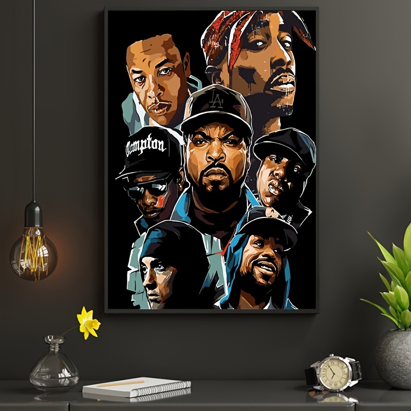 90s 2000s Hip-Hop Rap Legends Poster – Aesthetic Wall Decor