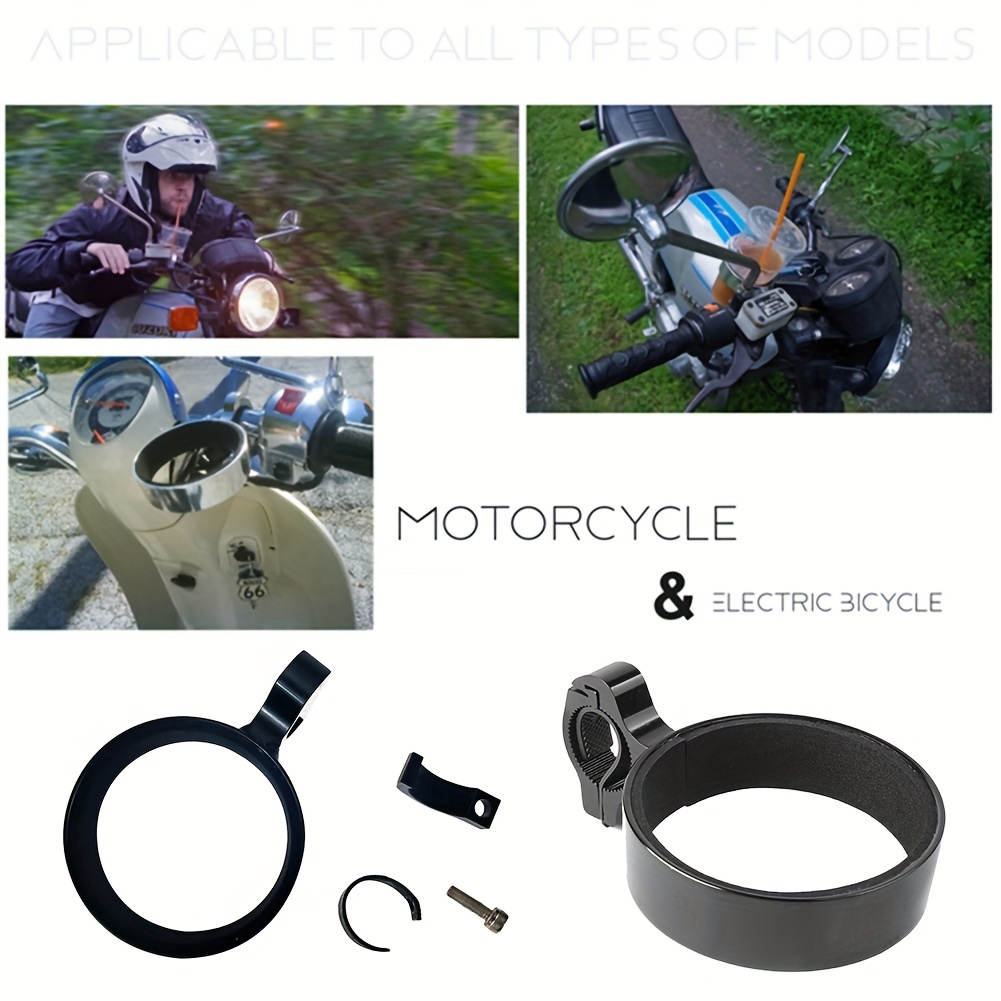 EBTOOLS Porte-gobelet de vélo Alliage d'aluminium vélo porte-bouteille  d'eau bouilloire tasse Cage accessoire de cyclisme (noir)
