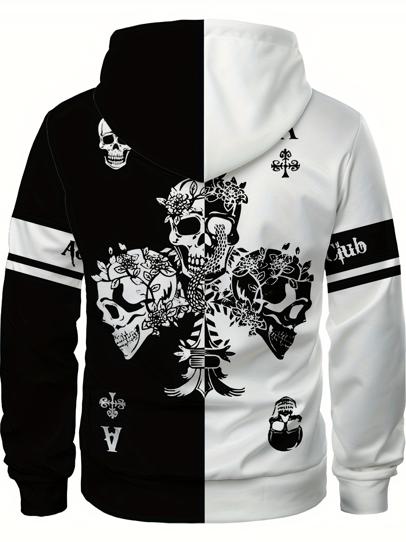 King and queen skull hoodies hot sale