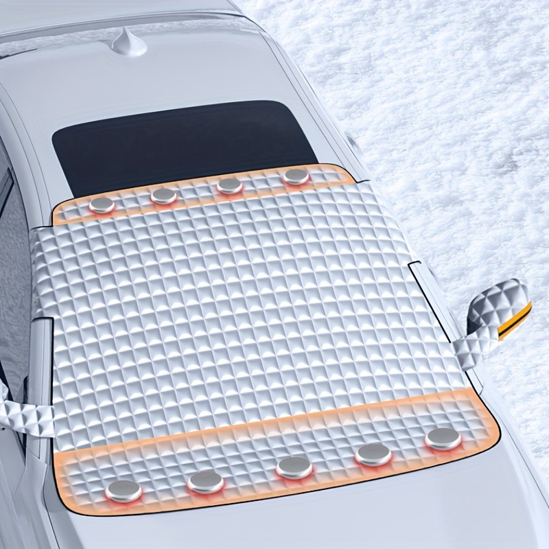 Car Snow Cover Winter Front Windshield Anti-freeze Cover,Thickened Snow &  Frost Cover
