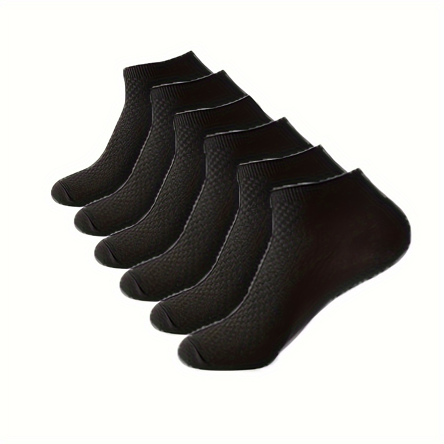 Pack de 2 pares de calcetines negros de bambú Hombre