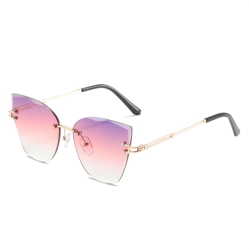 Gafas de sol de moda de ojo de gato para mujer, gafas de sol cuadradas de  gran tamaño con diseño elegante para mujer, gafas de sol de lujo para mujer