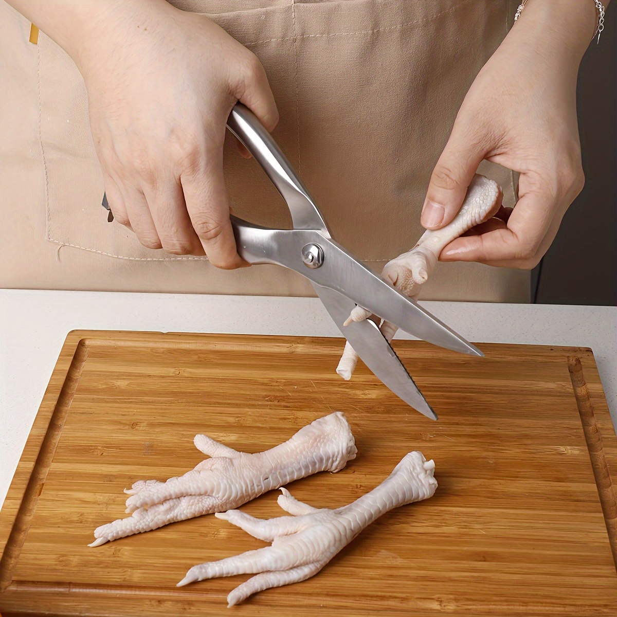 1pc Meat Cutting Scissors