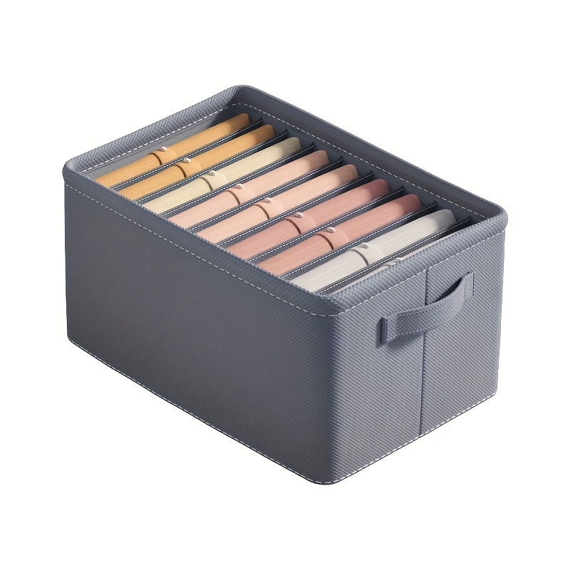 9 compartment Storage Box Handles Clothes Foldable Organizer - Temu Canada