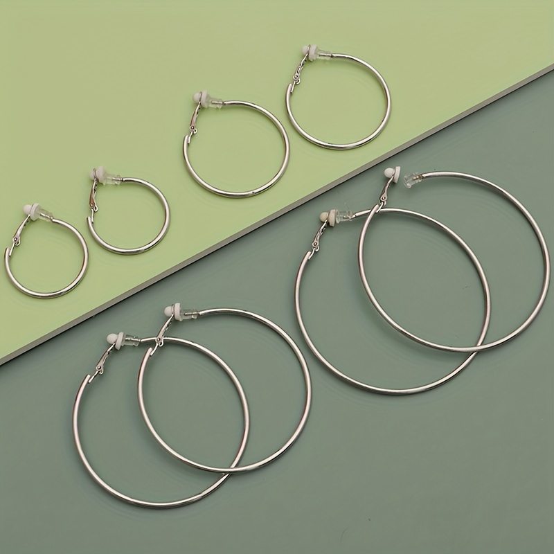 Fake sales hoop earing