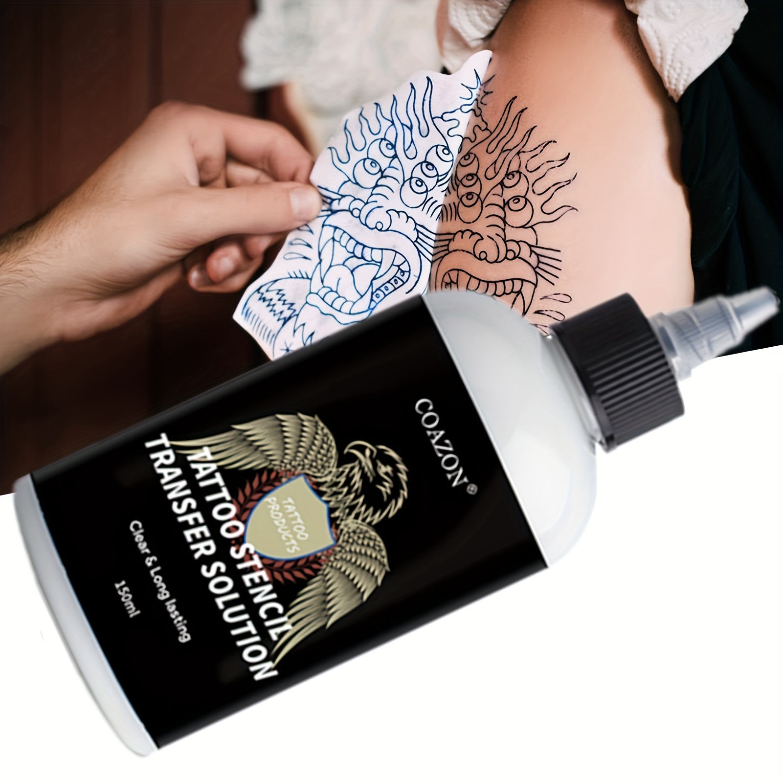Tattoo Transfer Gel Solution, Tattoo Transfer Stick Ointment For  Professional Body Art Painting, Tattoo Stencil Solution, Professional  Tattoo Transfer Cream For Tattoo Supplies, Long Lasting And Clear Transfer  Print Gel - Temu