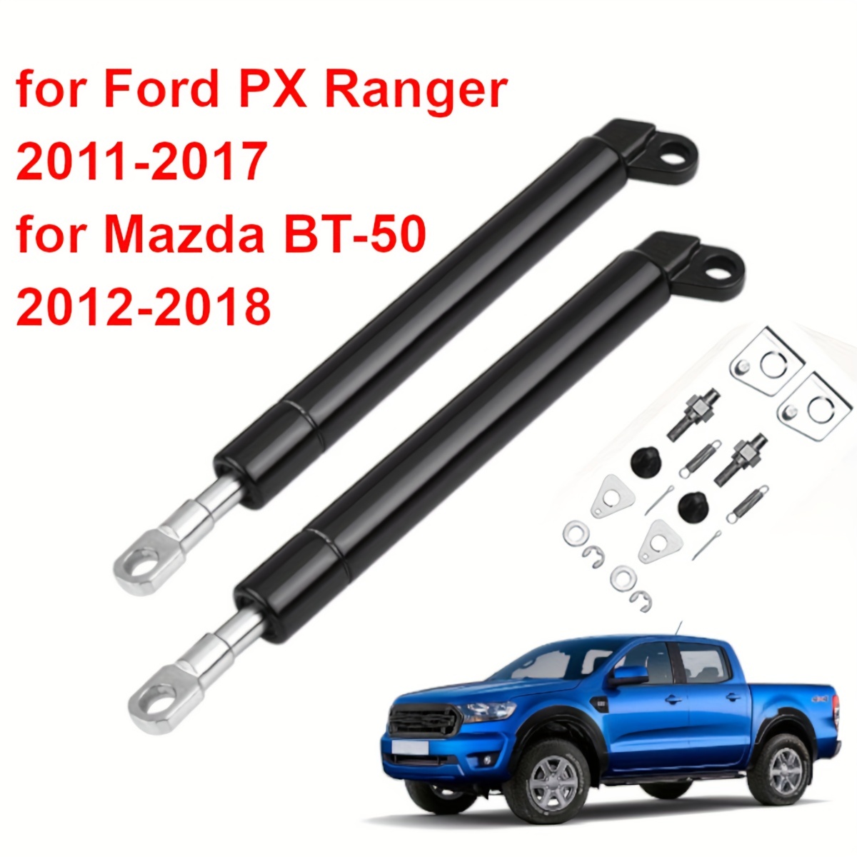 2pcs Tailgate Trunk Gas Struts Supporting Replacement Car