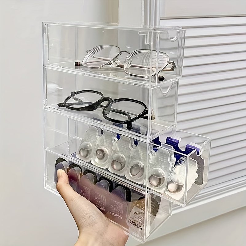 Easy-to-Use Clear Contact Lens Storage Box - Keep Your Lenses Clean and  Organized