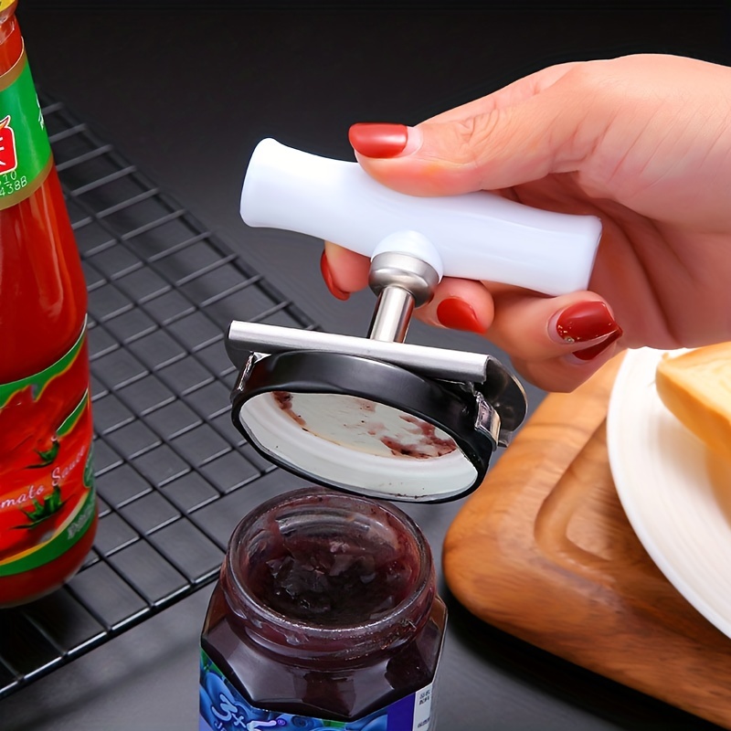 Adjustable Bottle Jar Can Stainless Steel Opener Bottle Revomer Can Lid  Gripper For Round Jar Kitchen Gadgets - Temu