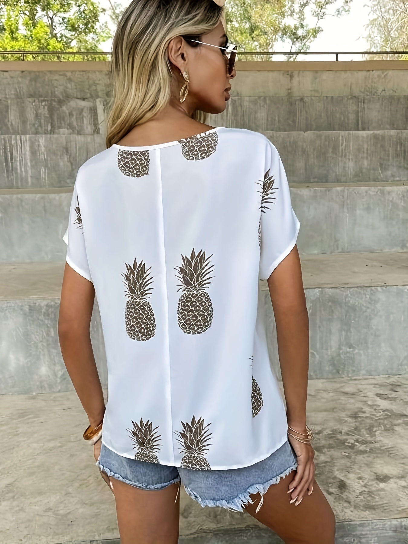 Chemisier best sale ananas femme