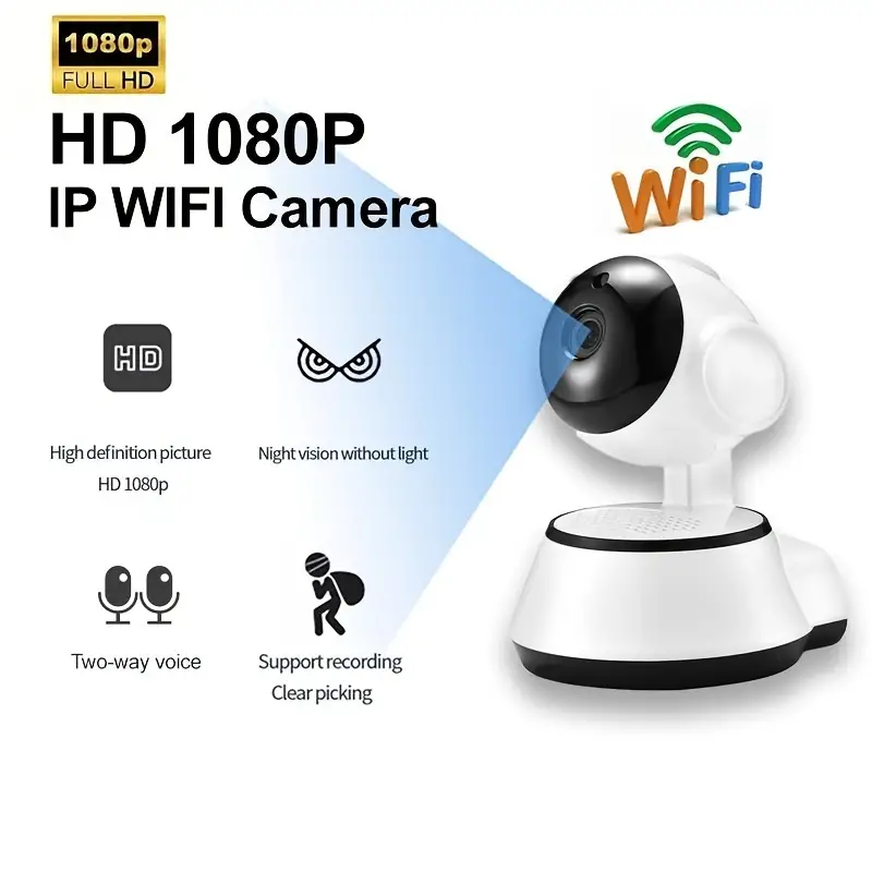 1080P HD Bébé Caméra De Surveillance Sécurité À Domicile Caméra IP