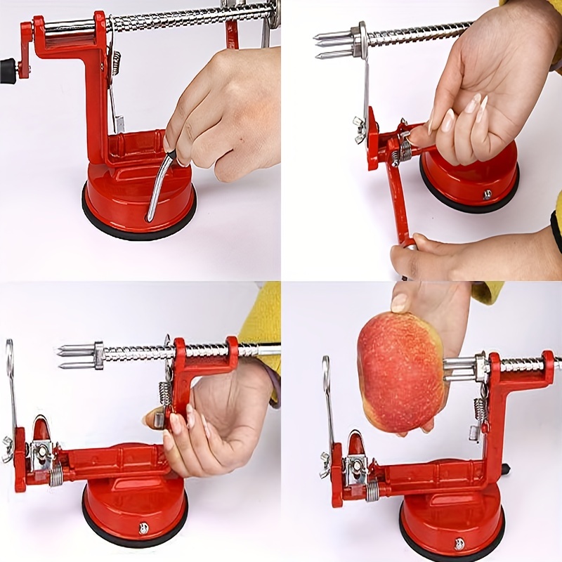 Manual Peeler, Hand-cranked Potato Slicers, Fruit Peeler, Twisted