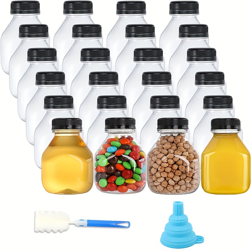 [50 PACK] 32 oz Empty Plastic Juice Bottles with Tamper Evident Caps -  Smoothie Bottles - Ideal for Juices, Milk, Smoothies, Picnic's and even  Meal