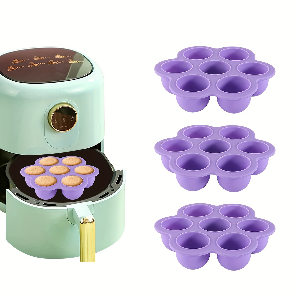Molde de muffins para freidora de aire – Sweet Home