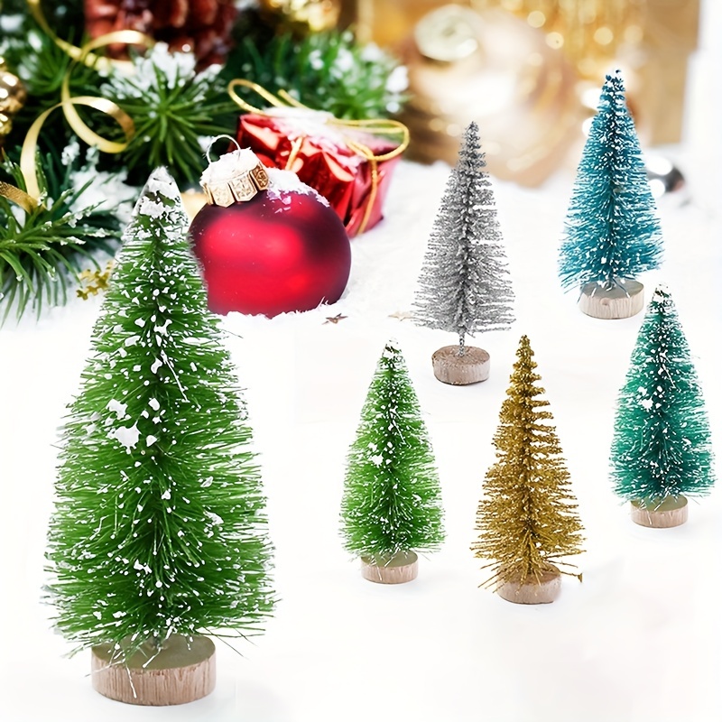 30 pcs Christamas Tree Decorations Clearance,Mini Resin Ornaments for  Christmas Trees,Small Santa Clause Charms Xmas Decorations Sets for Girls  Women