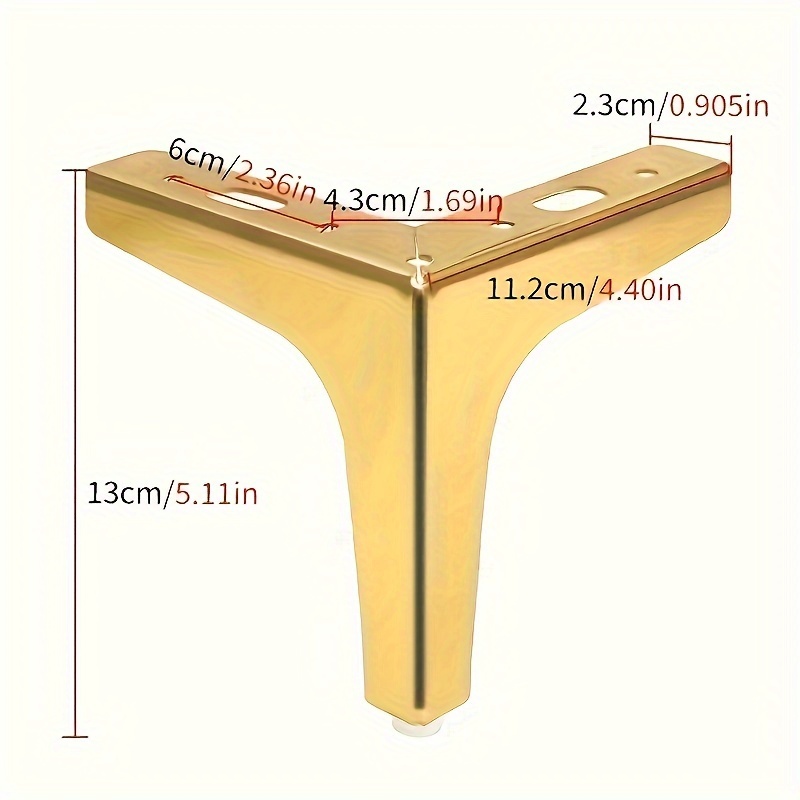 1pc Gamba Mobili Gambe Divani Moderni Piedini Tavoli In - Temu Switzerland