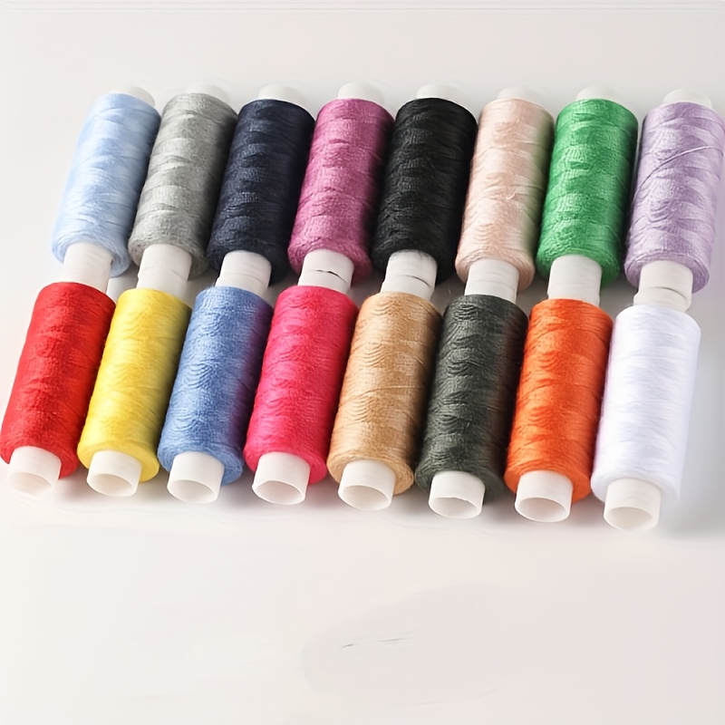 

16pcs Color 40/2 Multi-color Household Sewing Thread Set