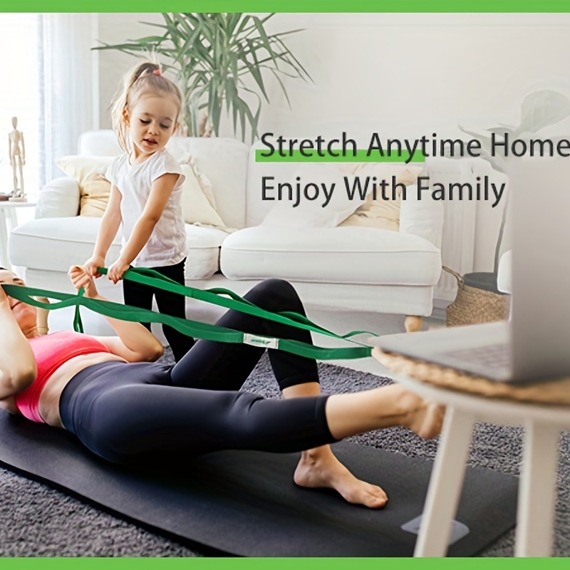 Elastic Yoga Training Straps Stretching Physical Therapy - Temu Canada