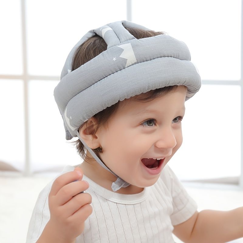 Baby Cute Cartoon Soft Safety Helmet Adjustable Head Protective Helmet For  Walking Toddler Baby Accessories | Shop Now For Limited-time Deals | Temu