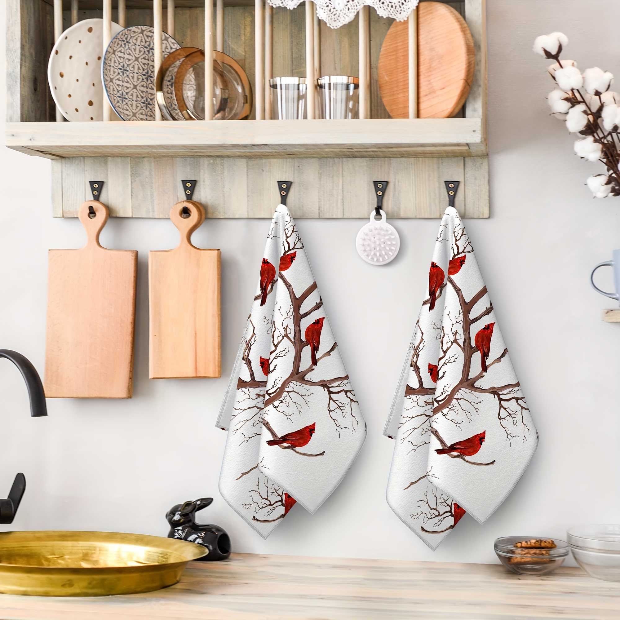 Holiday kitchen store linens