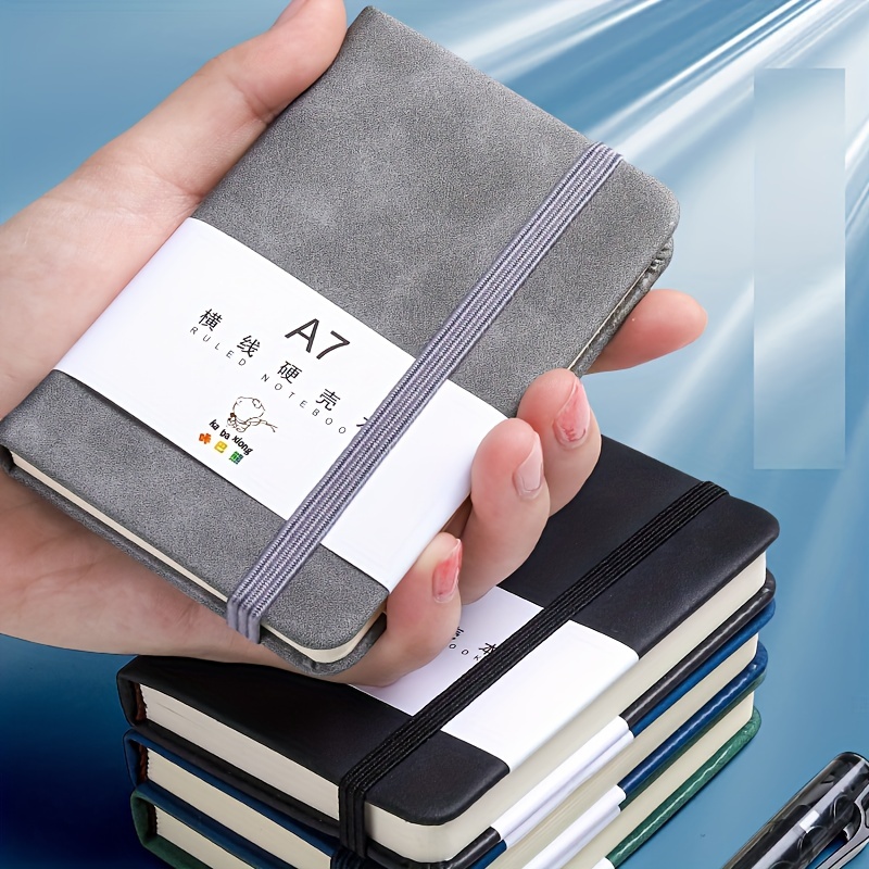 A7 Small Notebook Portable Notepad Students Carry Mini Pocket Simple Handy  Word Book Small Record Memo