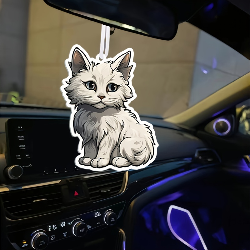 Mood Cat Car Aromathérapie, Comprimés De Parfum De Voiture, Miroir