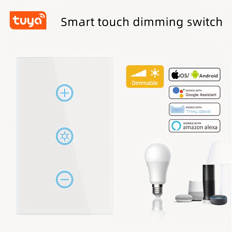Remote Control Wireless Light Switch Tuya Smart Life APP WIFI RF Wall  Switch Waterproof Alexa Echo Google Home Voice Control