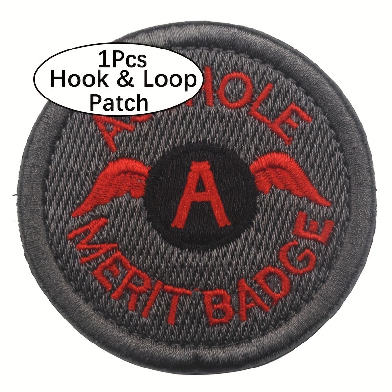 Military Morale Tactical Patch: Hook Loop Merit Badge For - Temu