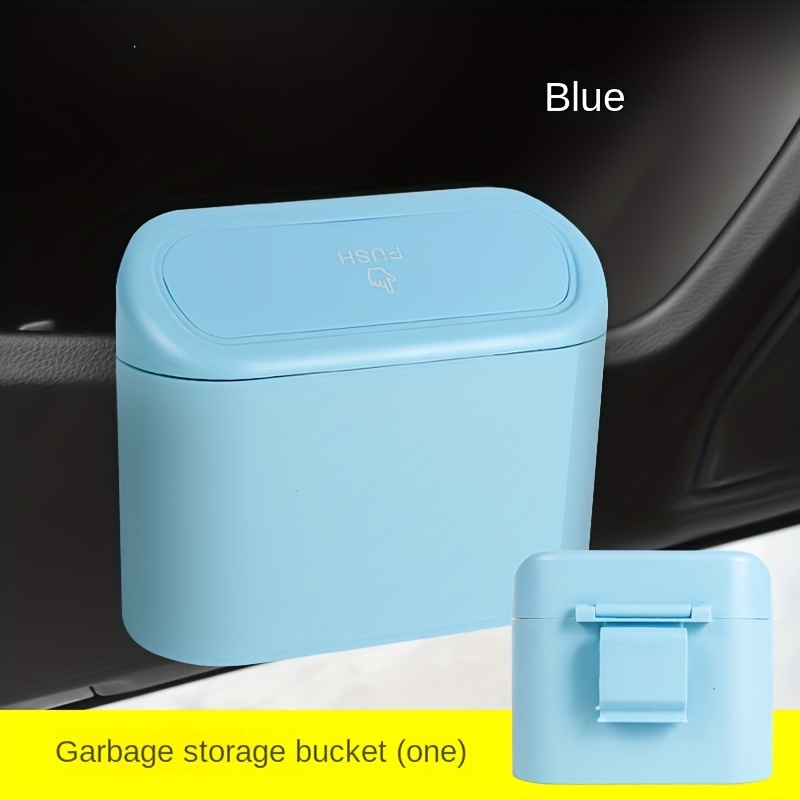 Car Trash Can Car Storage Box Mini Trash Storage Box For Car - Temu