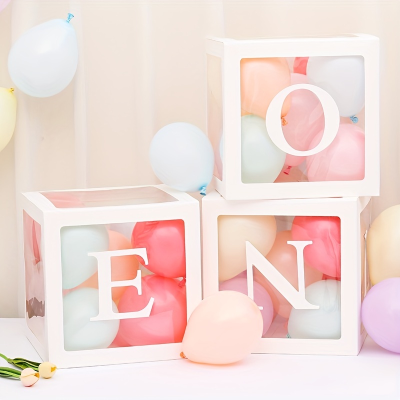 Transparent Balloon Box Birthday Party Wedding Event Decoration