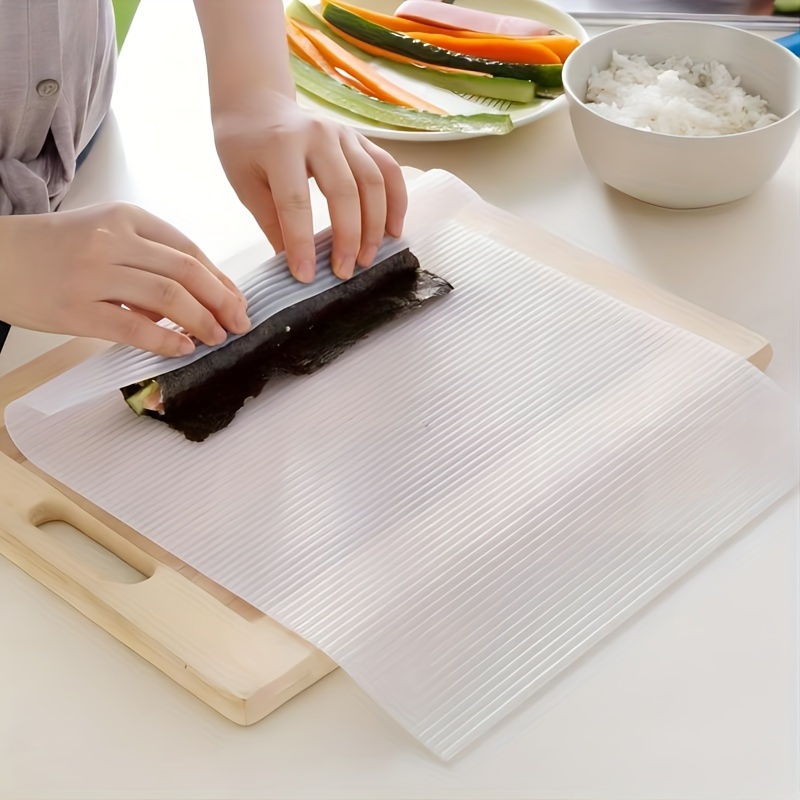 Nonstick Sushi Roller With Spoon And Mat - Easy Diy Sushi Making