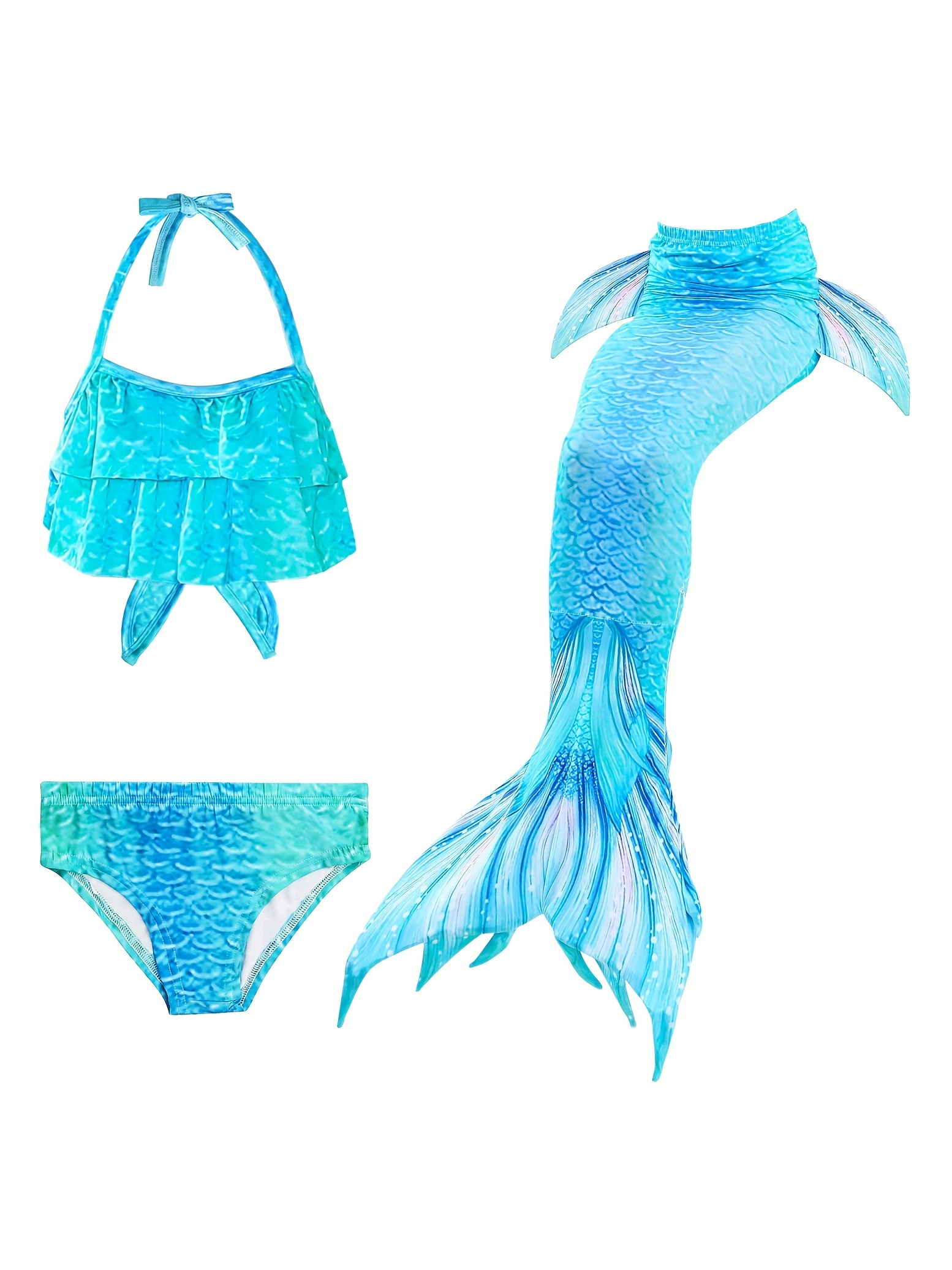 Mermaid tail best sale bathing suit