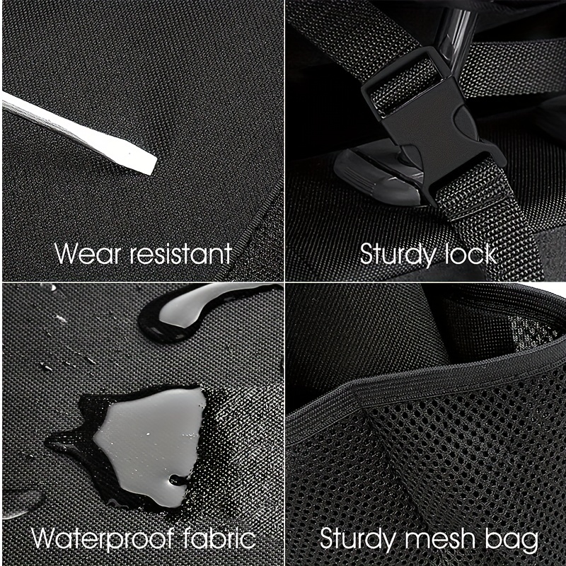 Car Trunk Storage Bag Large Capacity Waterproof Material
