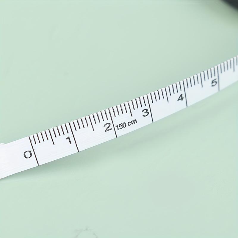 1pc 1.5m Tailor Measuring Tape With Metal Tip