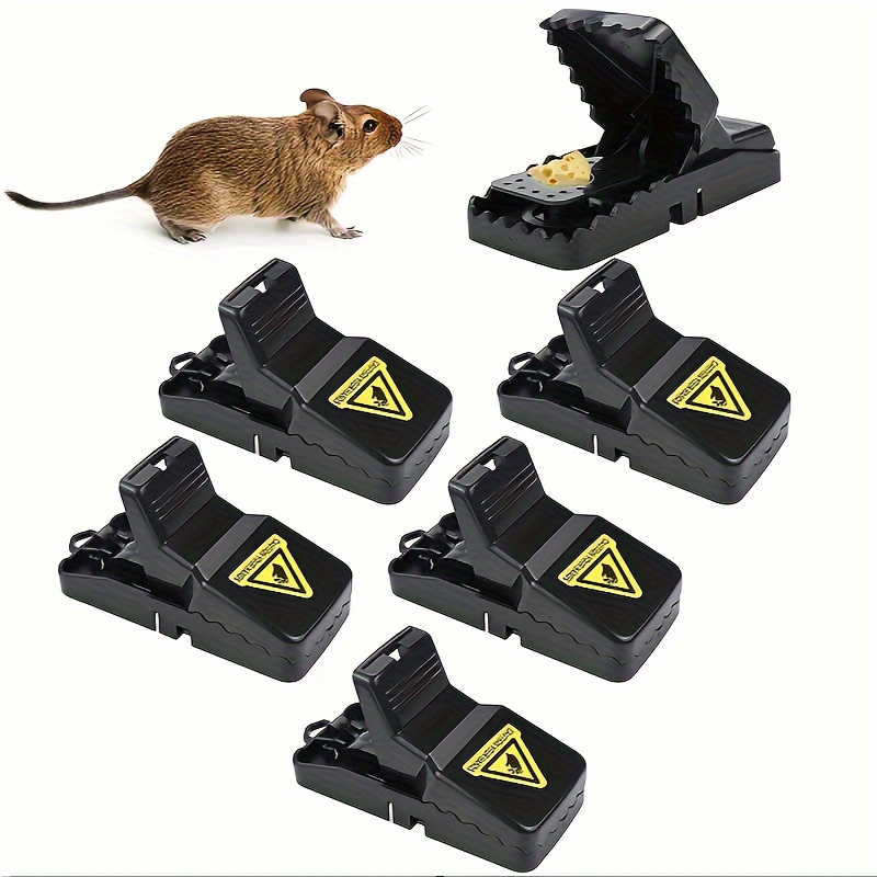8pcs, High Sensitivity Aggressive Bites Mouse Clip Mouse Trap 8PCS Boxed  Mouse Trap With Removable Bait Cup, Indoor And Outdoor Universal