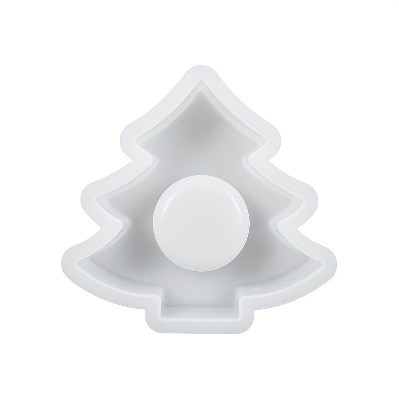 Epoxy Resin Christmas Snowflake Candle Holder Silicone Molds - Temu
