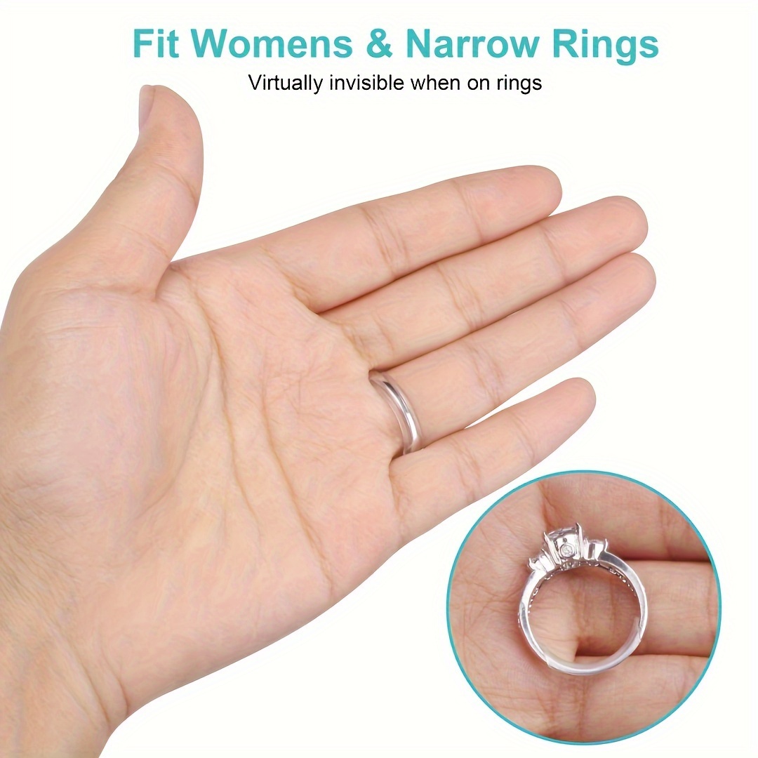 Silicone Rings Adjuster Suitable For Any Ring Ring Size - Temu