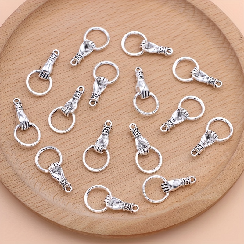 Silver Charms For Jewelry Making - Temu