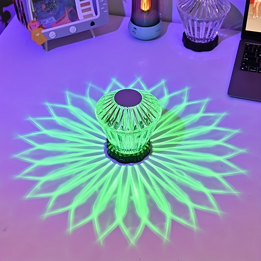 1pc lampe de table LED Sandscape lumière de sablier RGB 7 - Temu