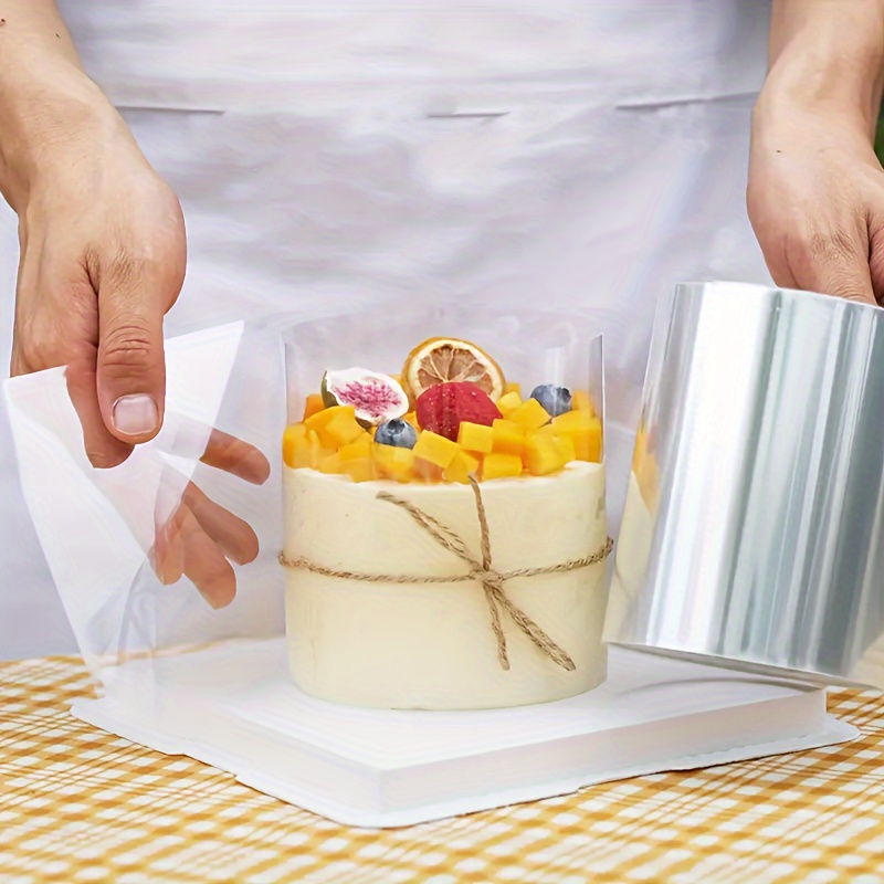 Acetate Cake Collar Roll Diy Acetate Sheet Baking - Temu