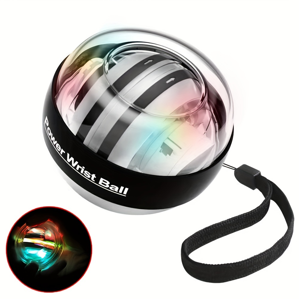 Power Wrist Ball AUTO Start Wrist Exercises Force Ball Gyroscope Ball Wrist  and Forearm Exerciser Arm Strengthener for Stronger Muscle and Bones