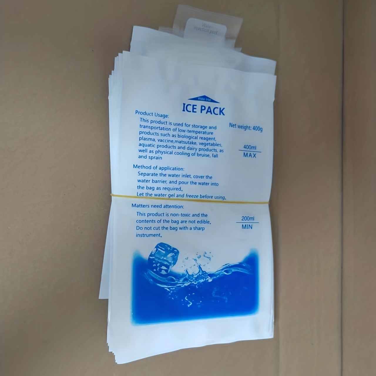 Lab Ice Pack for Adults and Laboratory Use