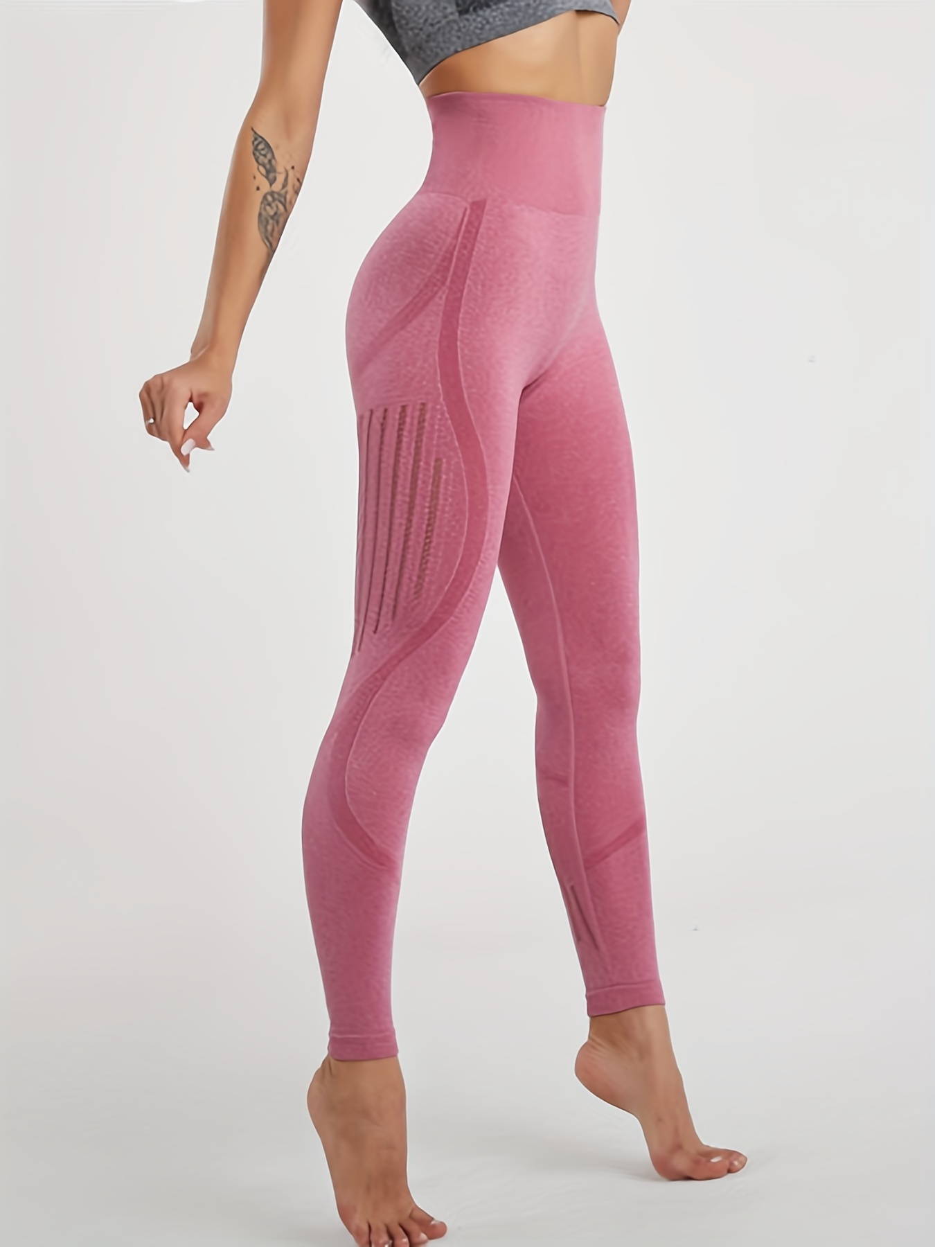 Pantalones De Yoga Para Mujer, Mallas Para Fitness, Cintura Alta