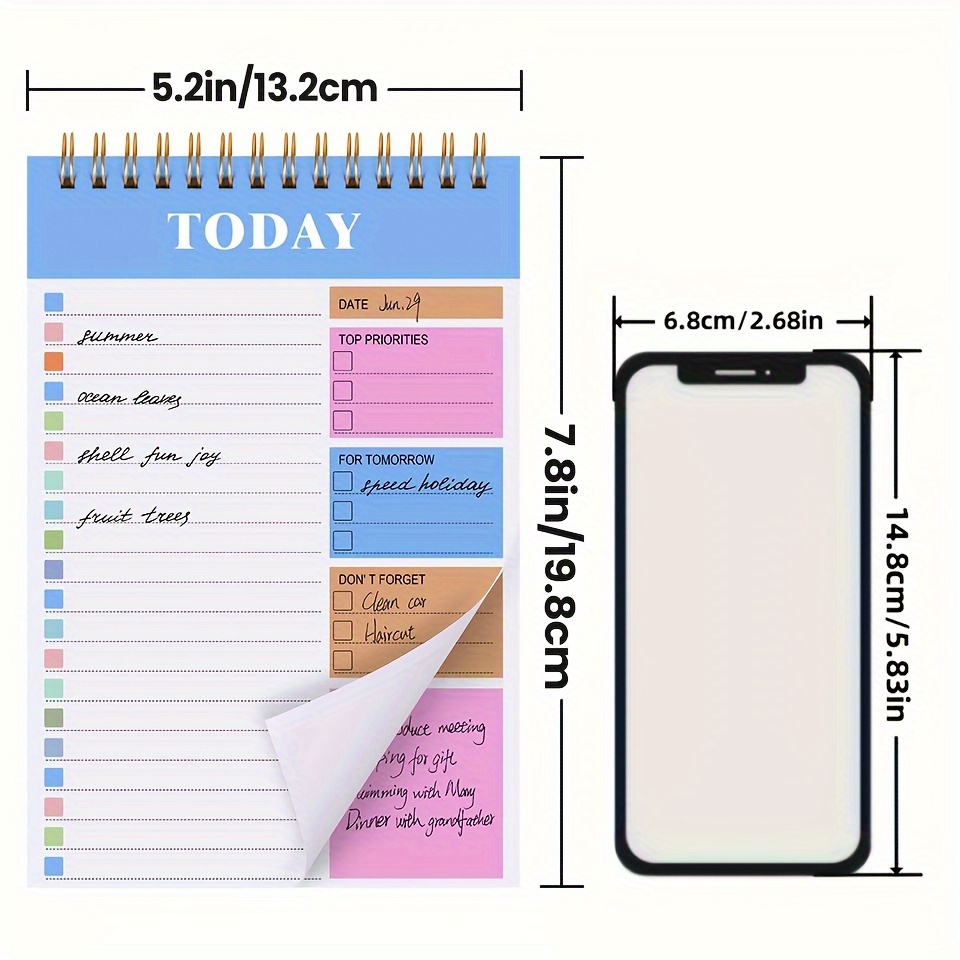 Organise Your Life - Undated Daily Planner