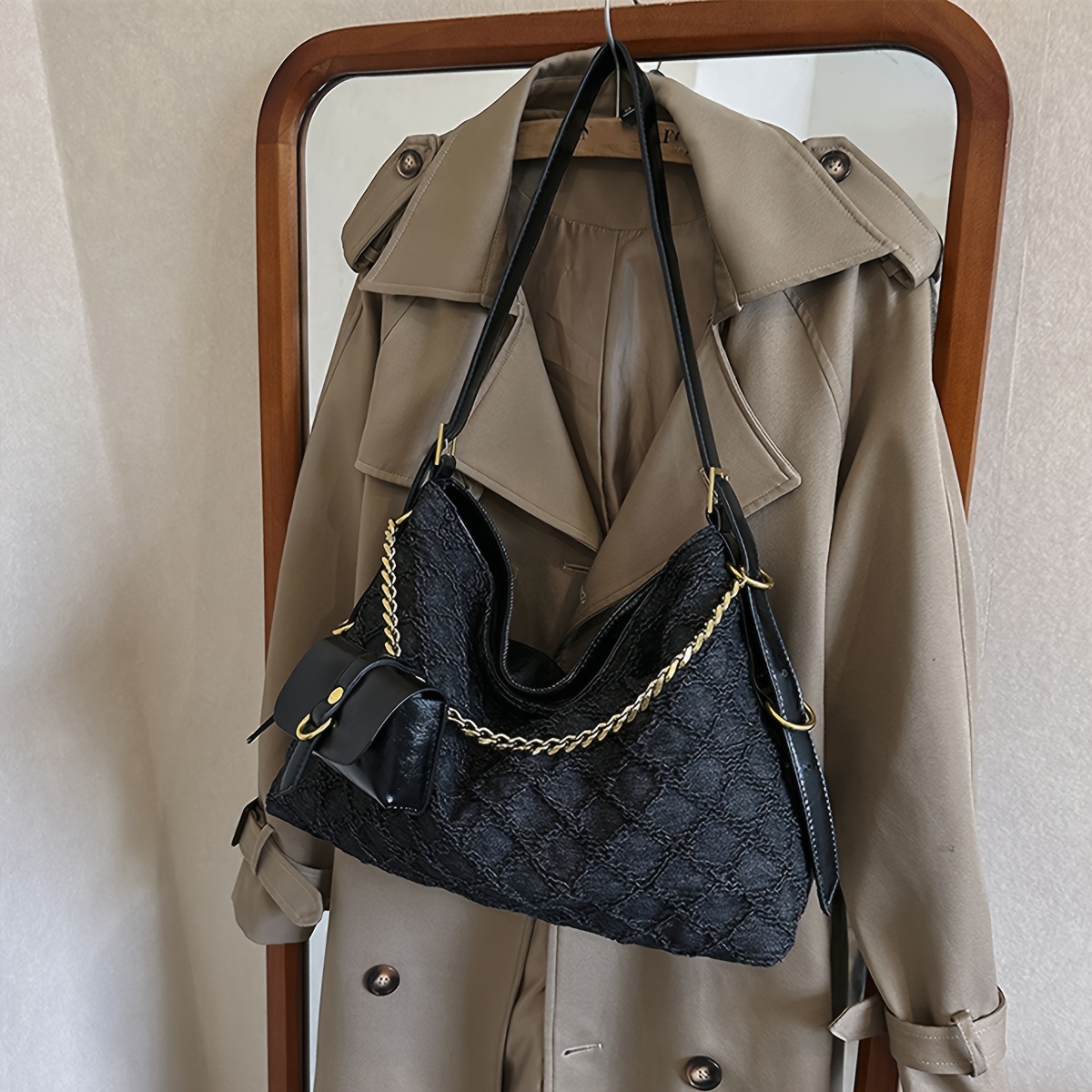 Authentic Maida Hobo Louis Vuitton Hand Bag & Large zippy Wallet